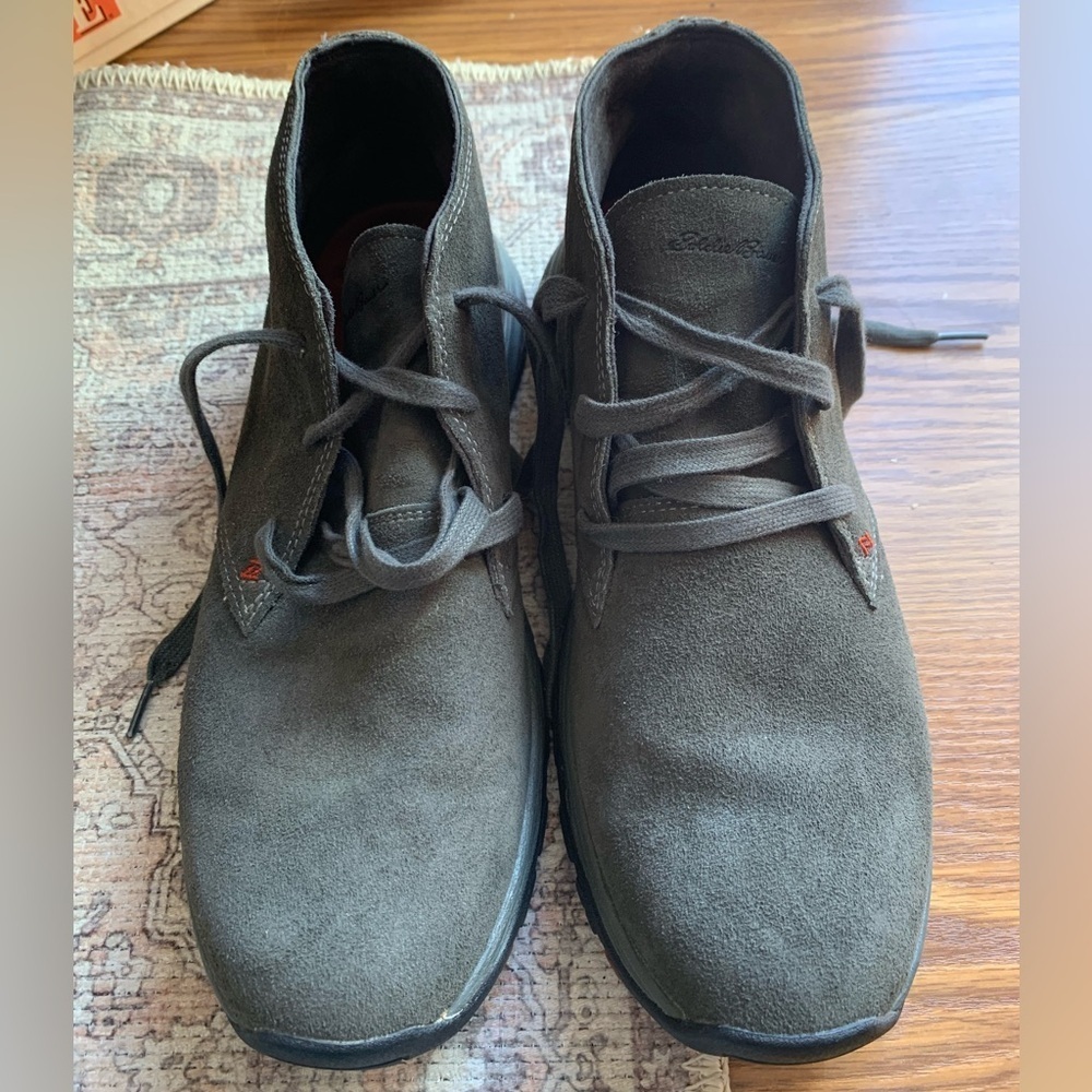 Eddie Bauer Mens Shoes Size 11.5 Dress Formal Casual Shoes Boots Grey